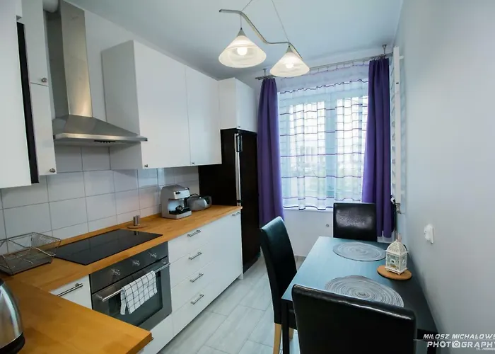 Wrzosowy Apartament, 260m Od Parku Centralnego Appartement *
